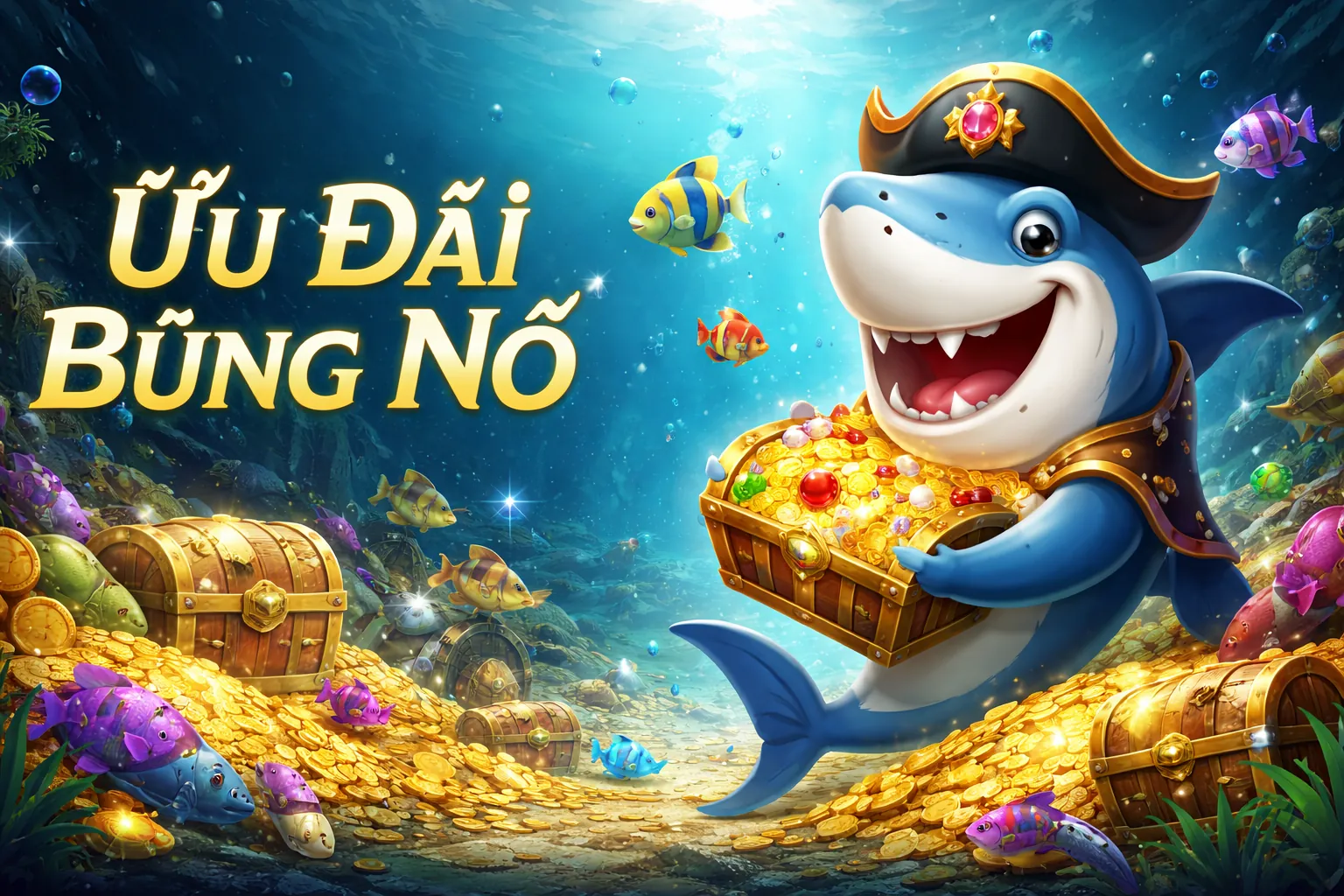 Ưu đãi hấp dẫn bắn cá